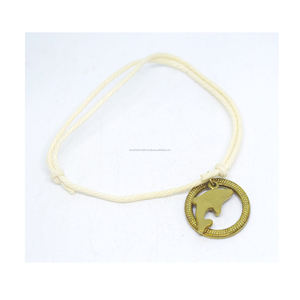 New Charms Cord Bracelet Jewelry Stainless Steel Bracelet - Product Image 6