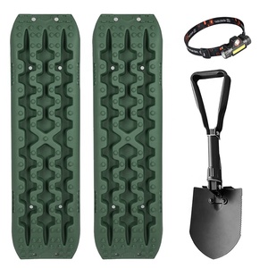 Kit de récupération de véhicule, kit combiné neige et boue, nuit, 10 tonnes, 4x4, outils d'urgence tout-terrain, échelle de traction, kit de rails de traction - Product Image 1