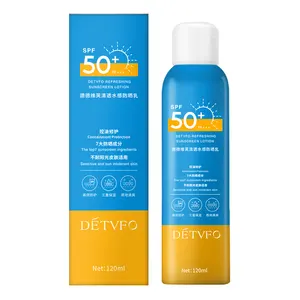 OEM/ODM private label sunscreen Sun Protection Screen Moisturizer Whitening Organic Sunscreen Lotion Spray