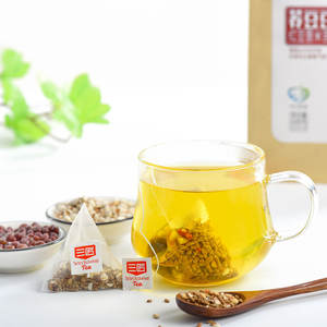 Ormosia-caja de 70g de sabor herbal chino natural, semilla de Coix, trigo sarraceno, té - Product Image 4