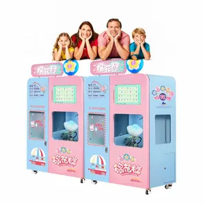 Best Selling Candy Floss Automaat Met Suiker Stok Smart Automatische Elektrische Koop Commerciële Suikerspin Automaat