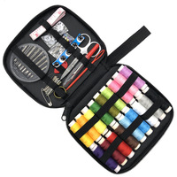 Trousse de couture portable compacte pour enfants avec logo personnalisé, étui rigide, mini pochette, organiseur d'aiguilles, pour la maison, la famille, l'hôtel et les voyages