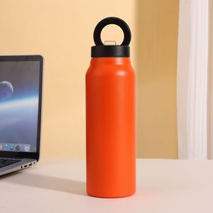 Stainless <b>Steel</b> Insulated Water <b>Bottle</b> 304 Vacuum Flask Leak Proof Portable For School Outdoor Use - Product Image 4