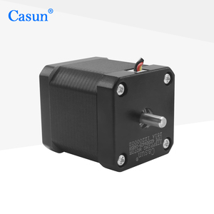 มอเตอร์สเต็ปเปอร์ Casun <span class=keywords><strong>NEMA</strong></span> <span class=keywords><strong>17</strong></span> แบบสองแกน ความหนา 48 มม. ความยาวแกนยื่น 24 มม. - Product Image 5