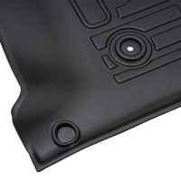 Anti-saut imperméable à l'eau de voiture pied tapis 3d tapis de voiture tapis de sol séries Pour Renault Grand Scenic 1.4 TCe Dynamique 2010