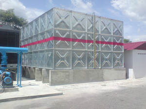 Tanque de Água para Incêndio de Aço Galvanizado Quadrado de 2000 Litros - Product Image 5