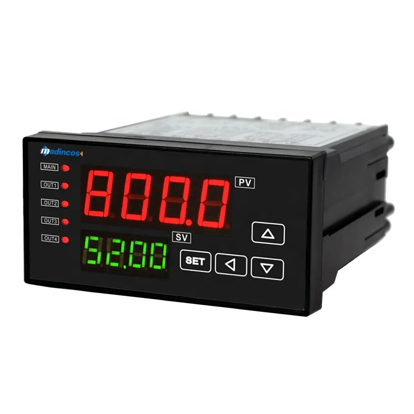 MCR490:1/8 DIN 0.2%Programmable PID Auto Self-Tuning /Manual Digital Process PID Controller with SSR/Relay/4-20ma/RS485/RS232