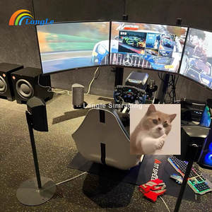 Simulateur de course automobile de jeu en aluminium anodisé <span class=keywords><strong>noir</strong></span> fabriqué en Chine pour Star Citizen DCS World - Product Image 5