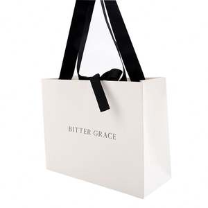 Sacs en papier promotionnels personnalisés avec logo pour les entreprises - Product Image 1