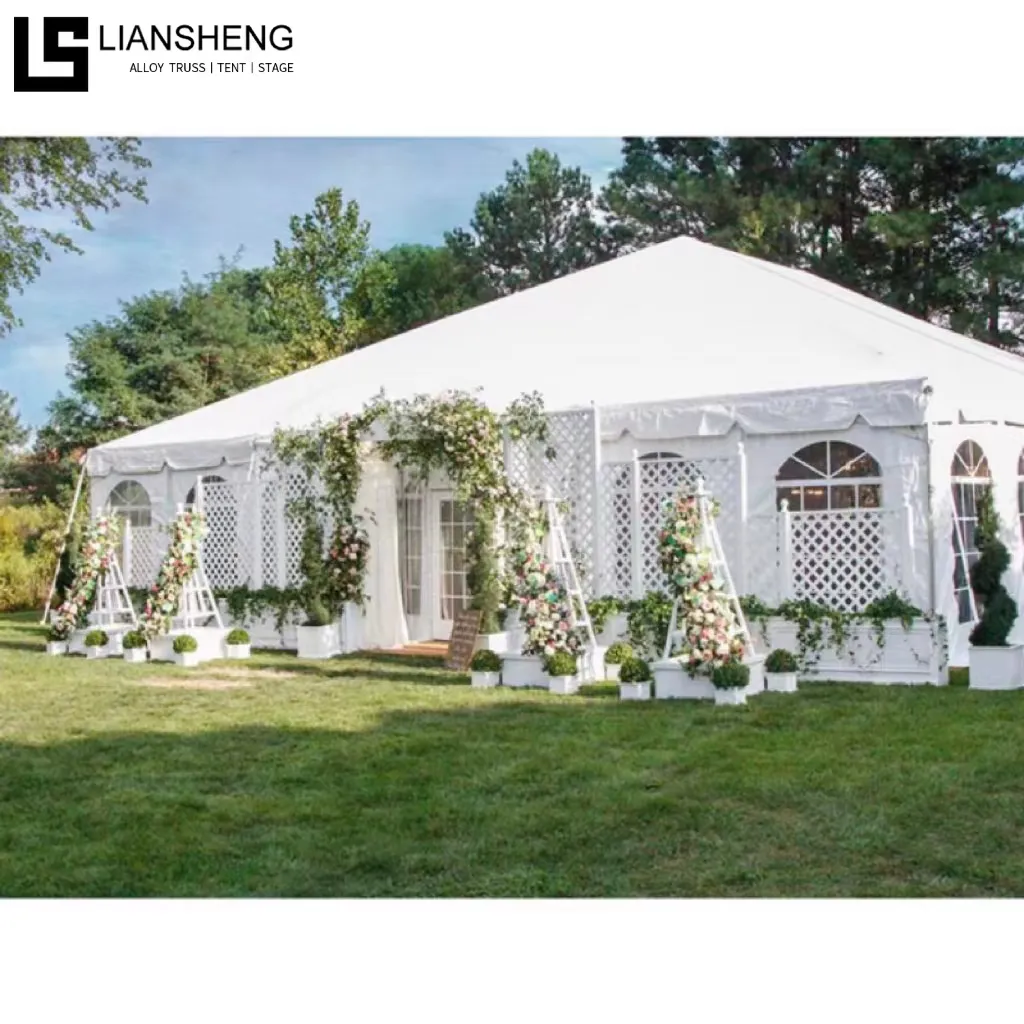 Luxury Tent Outdoor Event Tent Large Aluminum Alloy Frame Wedding Party Tent For Sale