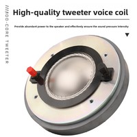 Tweeter à compression en titane Gertsound XY750-2LR, bobine vocale de 75 mm, 1 canal, 100-300 W, boîtier métallique professionnel, directement de l'usine