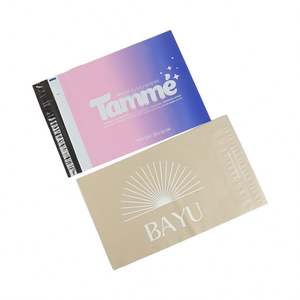 Sacs d'expédition en plastique OEM/ODM avec logo personnalisé, sacs de livraison autocollants pour vêtements - Product Image 1