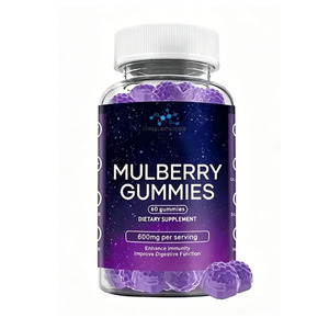 Gomitas de Suplementos Herbales, Gomitas de Morera, Procesamiento OEM Personalizado - Product Image 1