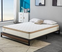 Matelas King Size Kueen simple double emballage enroulable sous vide matelas en mousse à mémoire de forme de gros