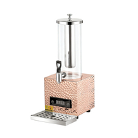 Chauffe-lait électrique portable de qualité commerciale Airuisi en acier inoxydable, alimenté par prise, pour cuisine de restaurant, distributeur de lait chaud pour