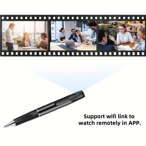 Registratore Wireless WiFi a Forma di <span class=keywords><strong>Penna</strong></span> con Videocamera HD e Registratore Audio, Telecamera Portatile per il Corpo con Visualizzazione Remota - Product Image 5