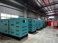 Sistema Eléctrico de 150 KVA, Trifásico, Voltaje 400V, 120 KW, Generador Diésel Yuchai Insonorizado, Resistente a la Lluvia y Personalizable
