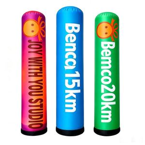 Branded <b>LED</b> Inflatable Pillar Portable Advertising Air Column Custom Printed Blow up <b>Tube</b> with Blower for Outdoor Exhibition - Product Image 1