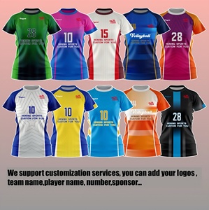 Uniforme da pallavolo maglia da Tennis da donna ragazze che corrono da <span class=keywords><strong>palestra</strong></span> manicotto manicotto maglia design per abbigliamento sportivo personalizzato - Product Image 2