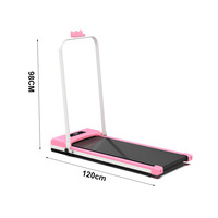 Tapis de marche portable et fin Pro, tapis de course pliable pour la maison et le bureau, machine de fitness électrique avec écran LED et affichage mécanique