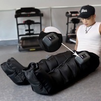 Dispositif de prévention DVT Bottes de compression d'air Logo personnalisé Masseur de jambes sans fil Bottes de récupération pour athlète