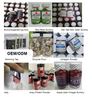 Permen Berberine Pendukung Kesehatan Metabolik Sehari-hari Bebas Gula untuk Pria Suplemen Herbal Grosir Vegan