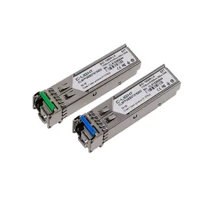 C-LIGHT CLCSFPGE151320D CSFP BiDi, 100Mbps/1.25Gbps, tx/Rx = 1550/1310nm SM DDM 11dB 10 ק"מ תעשייתי טמפרטורה