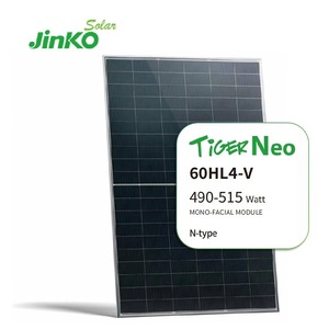 Jinko Tiger Neo 60HL4-V N-Typ Silberrahmen Monofaziale Monokristalline 490W 495W 500W 505W 510W 515W Tier 1 Mono-Solarmodule - Product Image 1