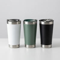 Termo de Acero Inoxidable para Cerveza y Café, Aislamiento Térmico de 6-12 Horas, Portátil para Oficina, Apto para Agua Hirviendo