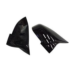 ABS penutup cermin samping gaya M hitam mengkilap, penutup cermin untuk BMW 1 2 3 4 X1 Seri F20 F22 F30 F32 F36 E84 - Product Image 5