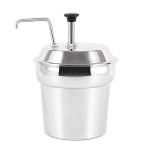 Dispensador de condimentos de acero inoxidable de alta calidad comercial-Bombas de acero inoxidable - Product Image 5