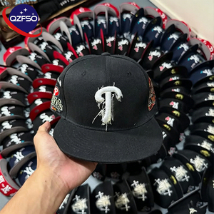 Casquette de baseball sportive ajustée QZFSO, nouvelle mode, patch 3D brodé, haute qualité, 6 panneaux, fermeture snapback, Gorras - Product Image 1