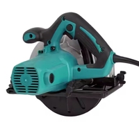 Scie circulaire industrielle 185 mm 1200 W Machine électrique de découpe du bois Angle réglable Profondeur de coupe maximale 50 mm 5000 tr/min
