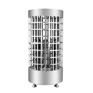 Hollow Stainless Steel Sauna Heater Heat Dry Steam Bath Stove Sauna Machine Home Sauna Room With Internal Controller Electric