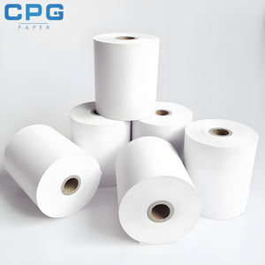 Paquete al por mayor de rollos de papel térmico de 2 1/4 pulgadas (80 mm), sin BPA, 48 g/m², para recibos de restaurante, rollo térmico sólido para caja registradora - Product Image 2