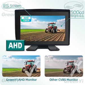 9 <span class=keywords><strong>inch</strong></span> ip69 không thấm nước chống bụi xe 4 kênh AHD IPS màn hình màn hình cho xe tải Trailer rvs van kỹ thuật nông nghiệp xe - Product Image 4