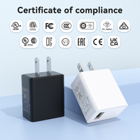 Merryking Marque Privée Personnalisée Adaptateur de Charge 18W 5V 3A Chargeur USB Chargeur 5v 2a Usb pour Haut-Parleur Portable