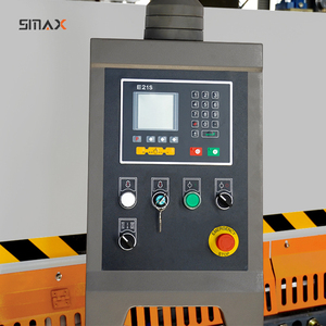 SMAX QC12K 8*3200mm Acier Inoxydable 11kW 220-600V <span class=keywords><strong>Cisaille</strong></span> Hydraulique CNC à Porteuse Pivotante Contrôlée par PLC Entièrement Automatique à Cisaillement Élevé - Product Image 5