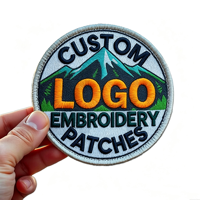Service de broderie de patchs personnalisés avec logo, badges brodés, patchs thermocollants pour veste, gilet, chapeau, sac à dos, sacs, vêtements