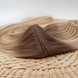 ผมต่อแท้คุณภาพสูงจากรัสเซีย ชนิด Remy 100% Virgin แบบตรง  ชนิด Skin Weft  ปลายผมแบบ Double Drawn  สำหรับทุกสี - Product Image 1
