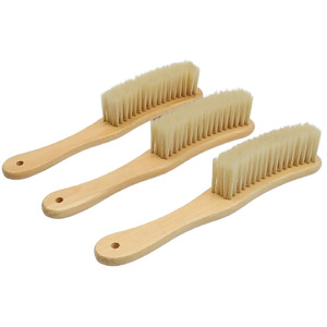 Solid Wood Table <b>Brush</b> Banana Handle Soft Bristle Household Cleaning Furniture Clothes <b>Brush</b> - Product Image 4