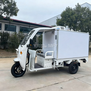 Camion frigorifique électrique à carrosserie fermée avec chambre froide mobile de -15 à -20°C - Product Image 4