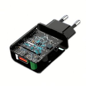 Factory CE Certified Mobile Phone Fast Charger Cube Block US EU <b>Plug</b> 5V 3A 18W USB Wall Charger <b>Adapter</b> for Phone - Product Image 3