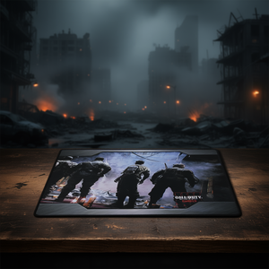 แผ่นรองเมาส์เกมมิ่ง <span class=keywords><strong>Call</strong></span> <span class=keywords><strong>Of</strong></span> <span class=keywords><strong>Duty</strong></span> <span class=keywords><strong>Black</strong></span> <span class=keywords><strong>Ops</strong></span> Zombies ขนาดใหญ่ 40x35 ซม. - Product Image 3