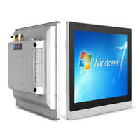 Computadora Industrial Integrada Todo en Uno con Pantalla Táctil de 15 Pulgadas y Bisel de 10 mm, CPU J1900/J4125/i3/i5/i7, SSD de 64 GB, RAM de 4 GB DDR4