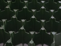 Sunsbuild Prix d'usine Grilles de gazon en plastique recyclé HDPE haute performance, géogrilles à haute résistance à la compression