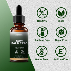 OEM 자체 브랜드 쏘팔메토 액상 추출물 에너지 보충제 남성 건강을 위한 쏘팔메토 드롭스 - Product Image 3