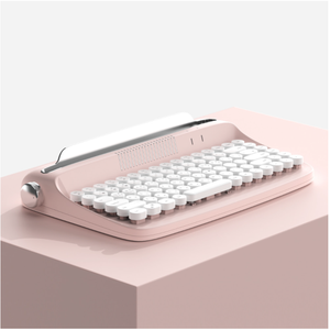 Tastiera Wireless Retro B303 con Bluetooth 5.0, 84 Tasti Stile <span class=keywords><strong>Macchina</strong></span> <span class=keywords><strong>da</strong></span> <span class=keywords><strong>Scrivere</strong></span>, Design Brevettato, Certificazioni CE RoHS FCC KC TELEC - Product Image 4