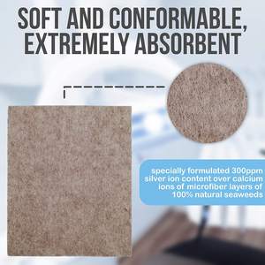 Perban Luka Perekat Tahan Air 10cmx10m Produksi Pabrik, Kalsium Alginat Medis IV Perak, Alat Kesehatan Sekali Pakai untuk Luka - Product Image 2