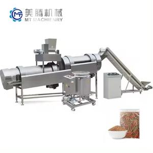 Mezcladora Automática de Alta Capacidad de Acero Inoxidable para Procesamiento de Pienso Flotante para Bagre, Picadora de Carne y Horno de Cocción - Product Image 4